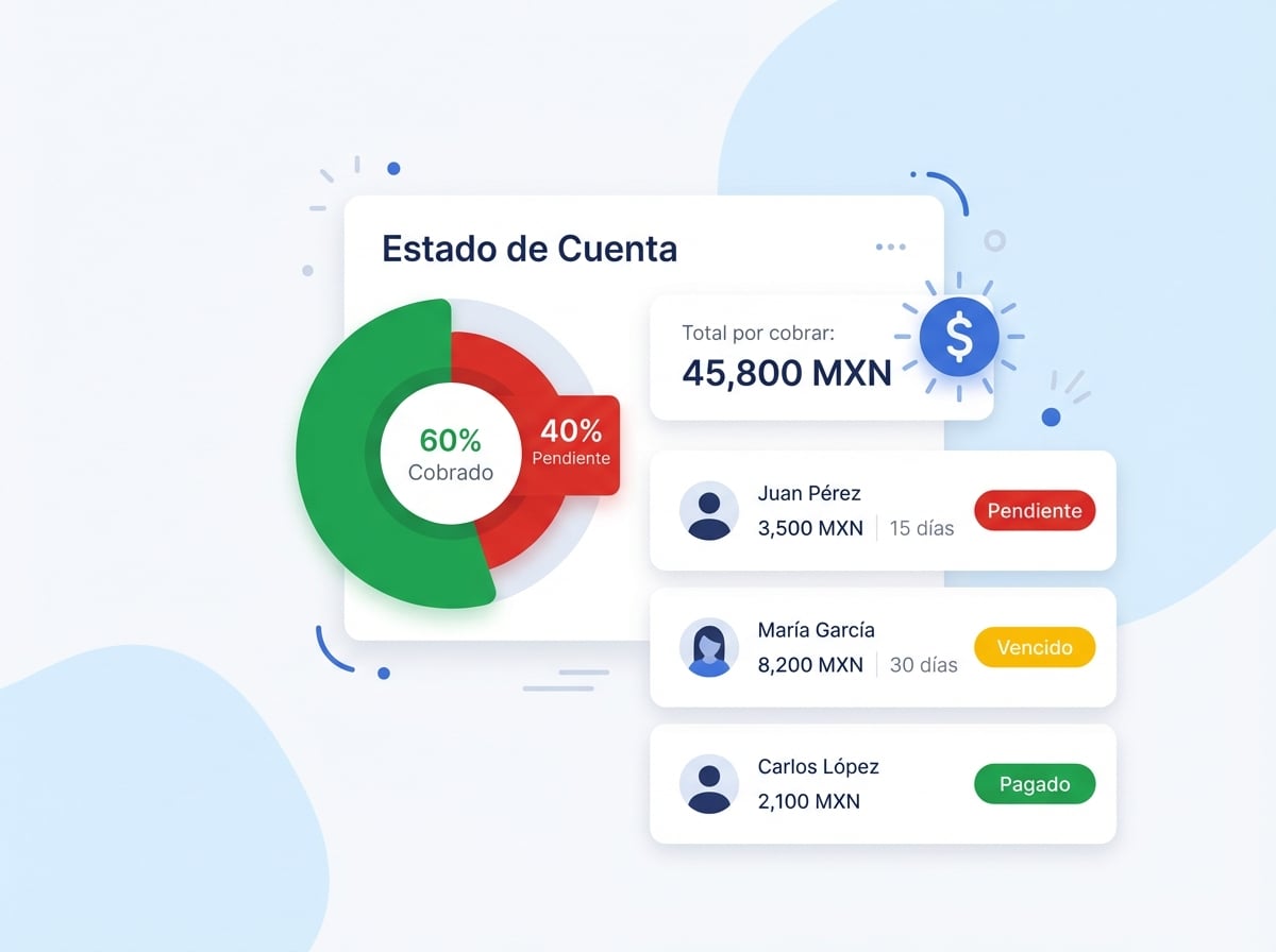 Recupera $15,000/mes en cobros olvidados